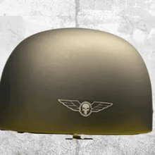 Load image into Gallery viewer, MicroLid Curve -Baseball Motorcycle Helmet Black Matte