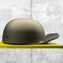 Load image into Gallery viewer, MicroLid Curve Charcoal Baseball Motorcycle Helmet