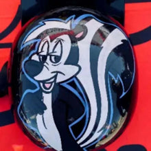 Load image into Gallery viewer, MicroLid Curve -Baseball Motorcycle Helmet Black Gloss