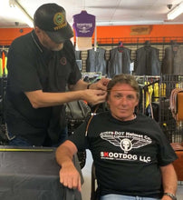 Load image into Gallery viewer, Black Blister Original-Small Micro DOT Beanie Half Helmet