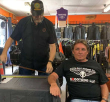 Load image into Gallery viewer, Twister with Carbon Fiber Look Mayan Reversible DOT Helmet