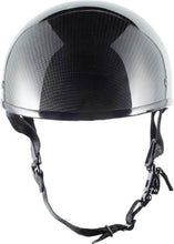 Load image into Gallery viewer, Blister Beanie Small DOT motorcycle helmet with Carbonfiber Look
