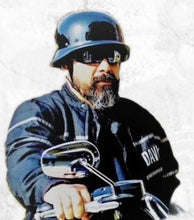 Load image into Gallery viewer, Mayhem German Style Beanie Motorcycle Helmet by Micro DOT 
